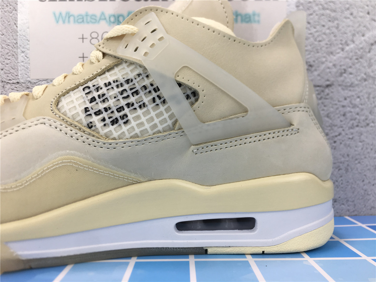 GX batch Off-White x Wmns Air Jordan 4 SP Sail CV9388-100